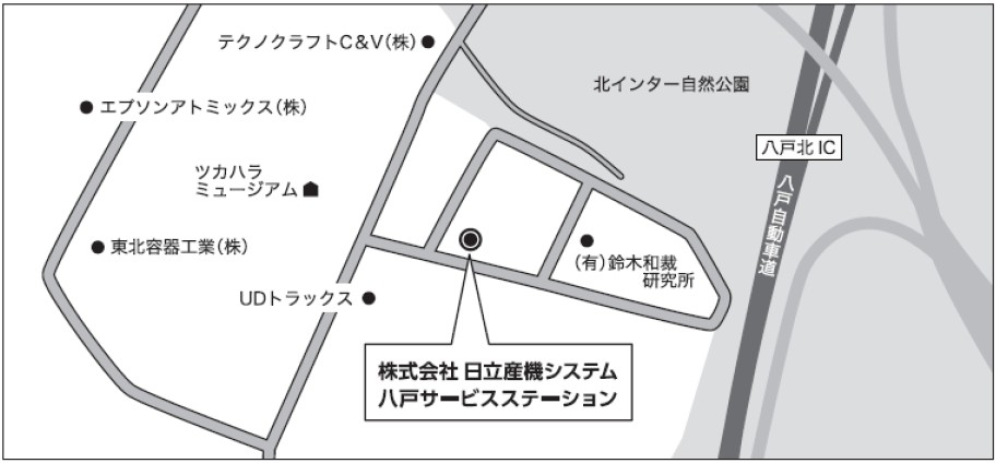 株式会社 日立産機システム 四国支社 新横浜サービスステーションへの地図