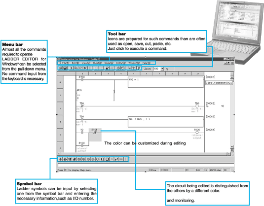 LADDER EDITOR for Windows