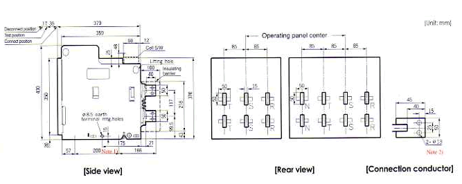 Vertical terminal type