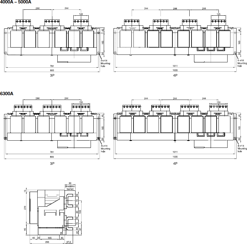 Horizontal type