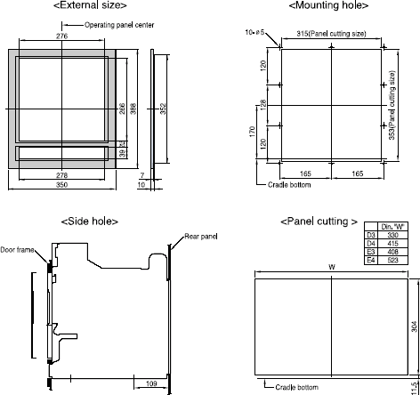 Door Frame : DF (AKH/AKN/AKS-D/E)