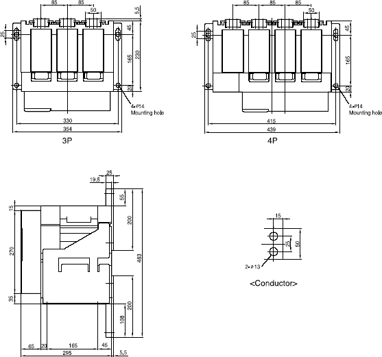 Front connection type