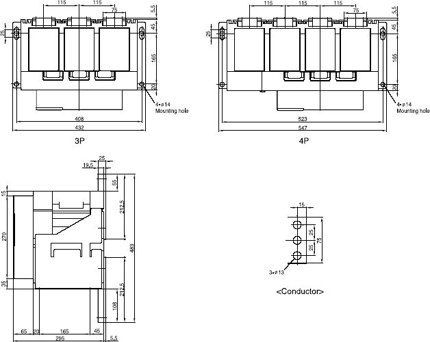 Front connection type