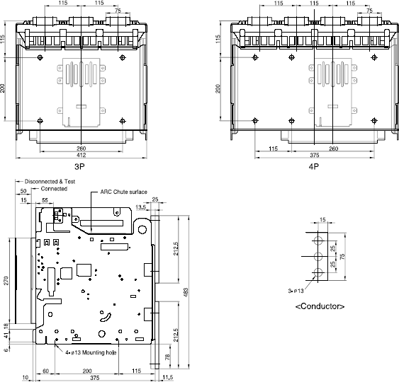 Front connection type