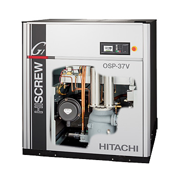 日立給油式空気圧縮機 Hiscrew Gシリーズ コンプレッサー 株式会社日立産機システム