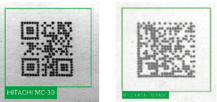 読み取れるデータマトリクス・QRコード