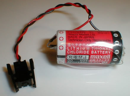 プログラマブルコントローラ:PLCに使用している電池:LIBAT-H:日立産