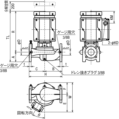 外形寸法図