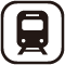 電車のアイコン