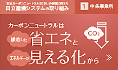 「日立カーボンニュートラル2030」の実現に向けた日立産機システムの取り組み［1］　中条事業所
